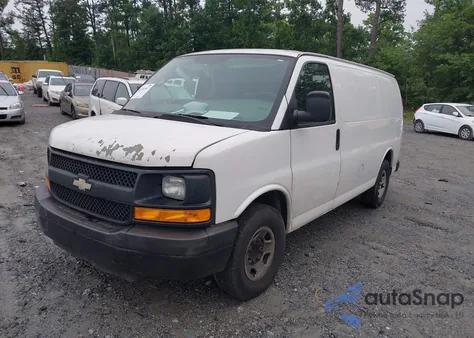 2008 Chevrolet Express Work Van from USA, damaged, VIN 1GCGG25C181163349